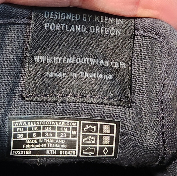 Keen Shoes Womens Size 6 Elsa IV Sneakers 1023158 Aztec Low Top Canvas Outdoor - Picture 8 of 8